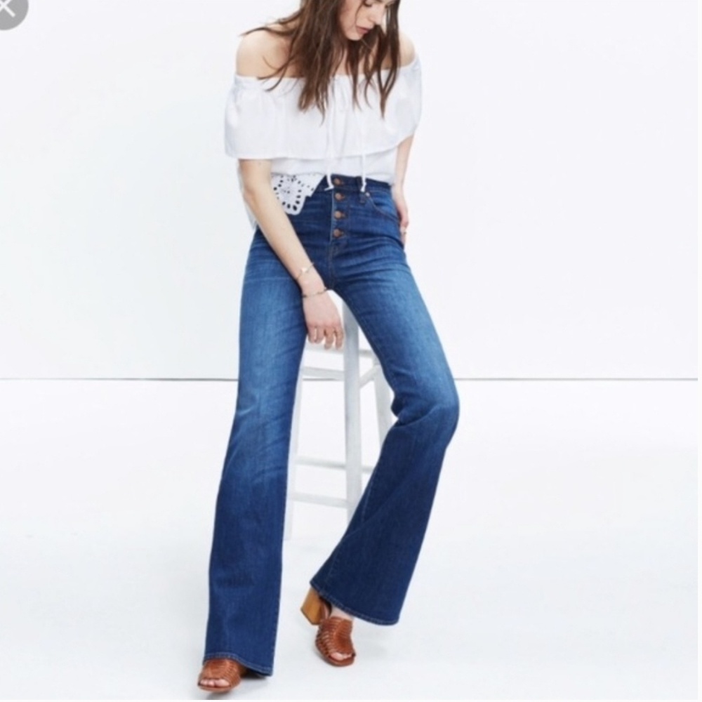 Madewell Flea Market Flares